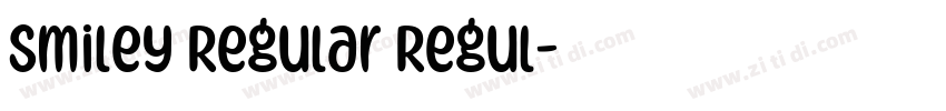 Smiley Regular Regul字体转换
